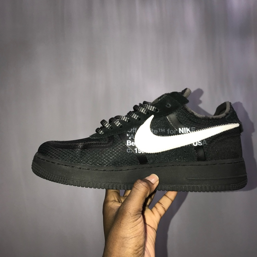 The 10: Nike Air Force 1 Low 'Off-White Black